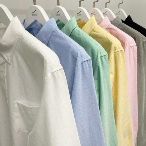 [커플/단품가격] 세미오버 셔츠 (7color)
